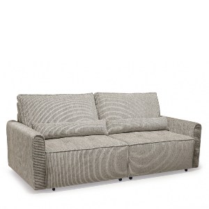Artelibre - 14210252 ΚΑΝΑΠΕΣ ΚΡΕΒΑΤΙ ΤΡΙΘΕΣΙΟΣ ARTELIBRE SHELBY ΜΠΕΖ 215X110X90CM