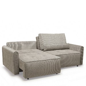 Artelibre - 14210252 ΚΑΝΑΠΕΣ ΚΡΕΒΑΤΙ ΤΡΙΘΕΣΙΟΣ ARTELIBRE SHELBY ΜΠΕΖ 215X110X90CM