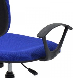 Artelibre - 14230004 ΚΑΡΕΚΛΑ ΓΡΑΦΕΙΟΥ ARTELIBRE ΔΑΦΝΗ ΜΠΛΕ ΥΦΑΣΜΑ 55X48X82-94CM