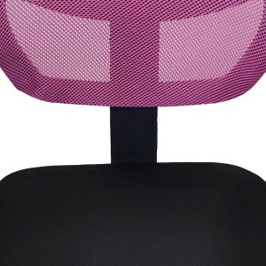 Artelibre - 14230009 ΚΑΡΕΚΛΑ ΓΡΑΦΕΙΟΥ ARTELIBRE ΑΥΡΑ ΡΟΖ/ΜΑΥΡΟ MESH 51X50X79-91CM