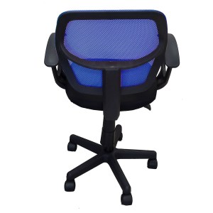 Artelibre - 14230010 ΚΑΡΕΚΛΑ ΓΡΑΦΕΙΟΥ ARTELIBRE ΑΥΡΑ ΜΠΛΕ/ΜΑΥΡΟ MESH 51X50X79-91CM