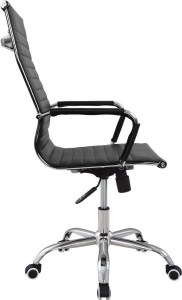Artelibre - 14230024 ΚΑΡΕΚΛΑ ΓΡΑΦΕΙΟΥ ARTELIBRE ΔΙΩΝΗ ΜΑΥΡΟ PU 55X60X104-111CM