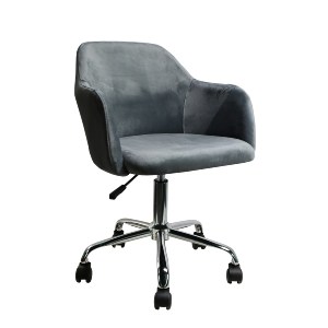 Artelibre - 14230049 ΠΟΛΥΘΡΟΝΑ ΓΡΑΦΕΙΟΥ ARTELIBRE COLONEL ΓΚΡΙ ΒΕΛΟΥΔΟ 56X57X75-85CM