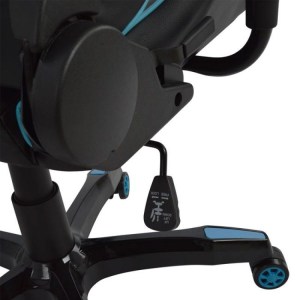 Artelibre - 14240002 ΠΟΛΥΘΡΟΝΑ ΓΡΑΦΕΙΟΥ ARTELIBRE GAMING ΚΥΛΛΗΝΗ ΜΠΛΕ/ΜΑΥΡΟ PVC 66X67X127-135CM