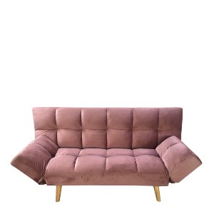 Artelibre - 14290057 ΚΑΝΑΠΕΣ ΚΡΕΒΑΤΙ ΤΡΙΘΕΣΙΟΣ ARTELIBRE ELVINA ΣΑΠΙΟ ΜΗΛΟ ΥΦΑΣΜΑ 182X82X88CM