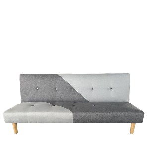 Artelibre - 14290063 ΚΑΝΑΠΕΣ ΚΡΕΒΑΤΙ ΤΡΙΘΕΣΙΟΣ ARTELIBRE NERISSA ΑΠΟΧΡΩΣΕΙΣ ΓΚΡΙ ΥΦΑΣΜΑ 178X87X78CM
