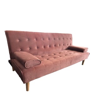 Artelibre - 14290067 ΚΑΝΑΠΕΣ ΚΡΕΒΑΤΙ ΤΡΙΘΕΣΙΟΣ ARTELIBRE ELFREDA ΣΑΠΙΟ ΜΗΛΟ ΥΦΑΣΜΑ 188X83X83CM