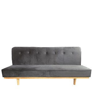 Artelibre - 14290068 ΚΑΝΑΠΕΣ ΚΡΕΒΑΤΙ ΤΡΙΘΕΣΙΟΣ ARTELIBRE CELESTE ΓΚΡΙ ΥΦΑΣΜΑ 193X85X88CM