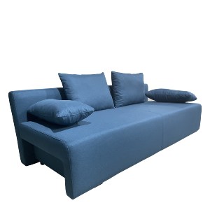 Artelibre - 14290091 ΚΑΝΑΠΕΣ ΚΡΕΒΑΤΙ ΤΡΙΘΕΣΙΟΣ ARTELIBRE URBAN LOUNGE 3S ΜΠΛΕ ΥΦΑΣΜΑ 194X93X72CM