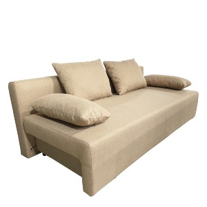 Artelibre - 14290092 ΚΑΝΑΠΕΣ ΚΡΕΒΑΤΙ ΤΡΙΘΕΣΙΟΣ ARTELIBRE URBAN LOUNGE 3S ΑΝΟΙΧΤΟ ΚΑΦΕ ΥΦΑΣΜΑ 194X93X72CM