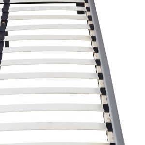 Artelibre - 14320002 ΚΡΕΒΑΤΙ ARTELIBRE AZALEA ΓΚΡΙ PU 213X131X88CM (ΣΤΡΩΜΑ 120X200CM)