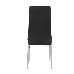 Artelibre - 14320017 ΚΑΡΕΚΛΑ ARTELIBRE ROSE ΜΑΥΡΟ PVC 53X39X96CM