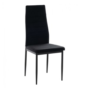 Artelibre - 14320024 ΚΑΡΕΚΛΑ ARTELIBRE ROSE ΜΑΥΡΟ PVC 53X39X96CM