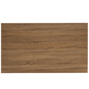 Artelibre - 14320049 ΤΡΑΠΕΖΙ ΤΡΑΠΕΖΑΡΙΑΣ ARTELIBRE ADONIS SONOMA/ΜΑΥΡΟ ΜΕΤΑΛΛΟ/ΜΟΡΙΟΣΑΝΙΔΑ 140X80X76CM