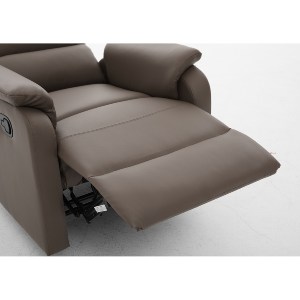 Artelibre - 14340041 ΠΟΛΥΘΡΟΝΑ ΑΝΑΚΛΙΝΟΜΕΝΗ ARTELIBRE TALITHA ΚΑΦΕ PU 79X97X101CM