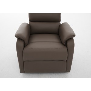 Artelibre - 14340041 ΠΟΛΥΘΡΟΝΑ ΑΝΑΚΛΙΝΟΜΕΝΗ ARTELIBRE TALITHA ΚΑΦΕ PU 79X97X101CM