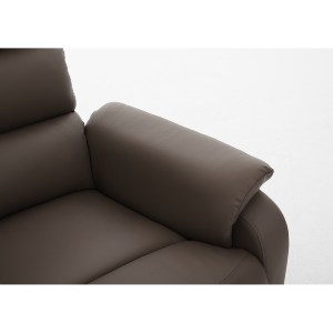 Artelibre - 14340041 ΠΟΛΥΘΡΟΝΑ ΑΝΑΚΛΙΝΟΜΕΝΗ ARTELIBRE TALITHA ΚΑΦΕ PU 79X97X101CM