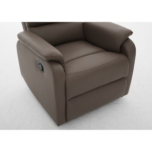 Artelibre - 14340041 ΠΟΛΥΘΡΟΝΑ ΑΝΑΚΛΙΝΟΜΕΝΗ ARTELIBRE TALITHA ΚΑΦΕ PU 79X97X101CM