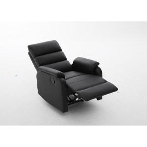 Artelibre - 14340042 ΠΟΛΥΘΡΟΝΑ ΑΝΑΚΛΙΝΟΜΕΝΗ ARTELIBRE TALITHA ΜΑΥΡΟ PU 79X97X101CM