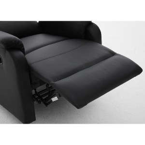 Artelibre - 14340042 ΠΟΛΥΘΡΟΝΑ ΑΝΑΚΛΙΝΟΜΕΝΗ ARTELIBRE TALITHA ΜΑΥΡΟ PU 79X97X101CM