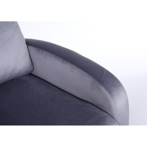 Artelibre - 14340046 ΠΟΛΥΘΡΟΝΑ ΑΝΑΚΛΙΝΟΜΕΝΗ ARTELIBRE TUREIS ΓΚΡΙ ΒΕΛΟΥΔΟ 68X86X99CM