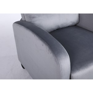 Artelibre - 14340048 ΠΟΛΥΘΡΟΝΑ ΑΝΑΚΛΙΝΟΜΕΝΗ ARTELIBRE ATRIA ΓΚΡΙ ΒΕΛΟΥΔΟ 67.5X90X104CM