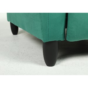 Artelibre - 14340050 ΠΟΛΥΘΡΟΝΑ ΑΝΑΚΛΙΝΟΜΕΝΗ ARTELIBRE ATRIA ΠΡΑΣΙΝΟ ΒΕΛΟΥΔΟ 67.5X90X104CM