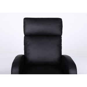 Artelibre - 14340052 ΠΟΛΥΘΡΟΝΑ ΑΝΑΚΛΙΝΟΜΕΝΗ ARTELIBRE ATRIA ΜΑΥΡΟ PU 67.5X90X104CM