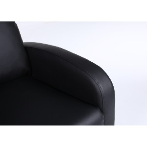 Artelibre - 14340052 ΠΟΛΥΘΡΟΝΑ ΑΝΑΚΛΙΝΟΜΕΝΗ ARTELIBRE ATRIA ΜΑΥΡΟ PU 67.5X90X104CM