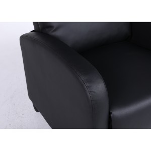 Artelibre - 14340052 ΠΟΛΥΘΡΟΝΑ ΑΝΑΚΛΙΝΟΜΕΝΗ ARTELIBRE ATRIA ΜΑΥΡΟ PU 67.5X90X104CM