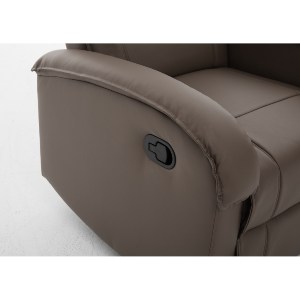 Artelibre - 14340053 ΠΟΛΥΘΡΟΝΑ ΑΝΑΚΛΙΝΟΜΕΝΗ ARTELIBRE CELAENO ΚΑΦΕ PU 80X96X97CM