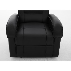 Artelibre - 14340055 ΠΟΛΥΘΡΟΝΑ ΑΝΑΚΛΙΝΟΜΕΝΗ ARTELIBRE CELAENO ΜΑΥΡΟ PU 80X96X97CM