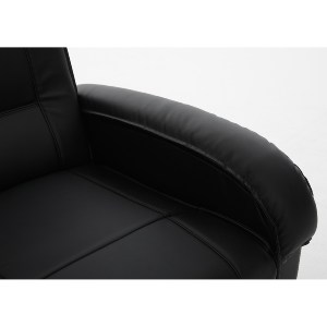Artelibre - 14340055 ΠΟΛΥΘΡΟΝΑ ΑΝΑΚΛΙΝΟΜΕΝΗ ARTELIBRE CELAENO ΜΑΥΡΟ PU 80X96X97CM