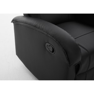 Artelibre - 14340055 ΠΟΛΥΘΡΟΝΑ ΑΝΑΚΛΙΝΟΜΕΝΗ ARTELIBRE CELAENO ΜΑΥΡΟ PU 80X96X97CM