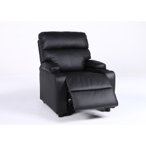 Artelibre - 14340056 ΠΟΛΥΘΡΟΝΑ ΑΝΑΚΛΙΝΟΜΕΝΗ ARTELIBRE RANA ΜΑΥΡΟ PU 80X95X103CM