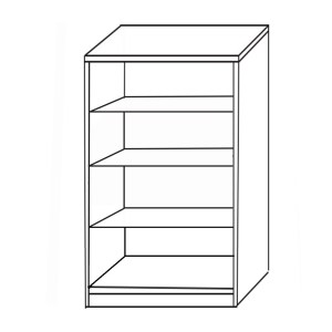 Artelibre - 14370011 ΣΥΡΤΑΡΙΕΡΑ ARTELIBRE OCOLA ΦΥΣΙΚΟ ΜΕΛΑΜΙΝΗ 60X40X80CM