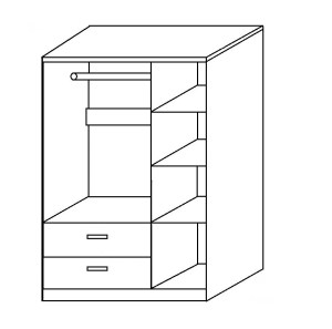Artelibre - 14370014 ΝΤΟΥΛΑΠΑ ARTELIBRE TUBEROSA ΦΥΣΙΚΟ ΧΡΩΜΑ 120X50X180CM
