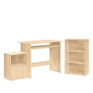 Artelibre - 14370034 ΓΡΑΦΕΙΟ ΣΕΤ ARTELIBRE CYGNUS ΦΥΣΙΚΟ 90X50X75/50X23X80/41X29X54CM