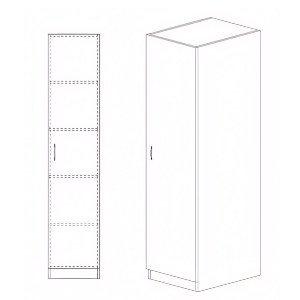 Artelibre - 14370118 ΝΤΟΥΛΑΠΑ ARTELIBRE MARGRETE ΓΚΡΙ ΜΟΡΙΟΣΑΝΙΔΑ 48X40X180CM