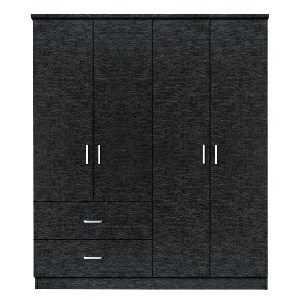 Artelibre - 14370204 ΝΤΟΥΛΑΠΑ ARTELIBRE HOYA WAX ΜΑΥΡΟ ΜΟΡΙΟΣΑΝΙΔΑ 119X42X181CM