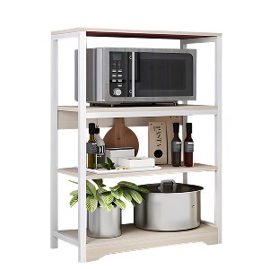 Artelibre - 14370231 ΡΑΦΙΕΡΑ ΚΟΥΖΙΝΑΣ WALRUS MAPLE/ΛΕΥΚΟ MDF/ΜΕΤΑΛΛΟ 60X30X100CM