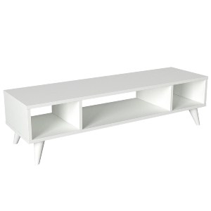 Artelibre - 14410049 ΕΠΙΠΛΟ ΤΗΛΕΟΡΑΣΗΣ ARTELIBRE SAMOS ΛΕΥΚΟ 120X35X40CM