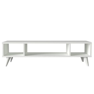 Artelibre - 14410049 ΕΠΙΠΛΟ ΤΗΛΕΟΡΑΣΗΣ ARTELIBRE SAMOS ΛΕΥΚΟ 120X35X40CM