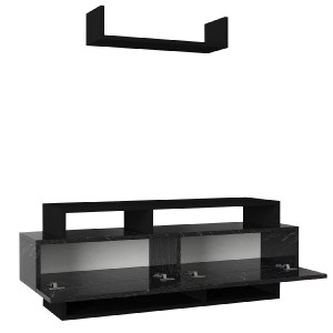 Artelibre - 14410089 ΕΠΙΠΛΟ ΤΗΛΕΟΡΑΣΗΣ ARTELIBRE SARAKINO ΜΑΥΡΟ 120X30X44CM