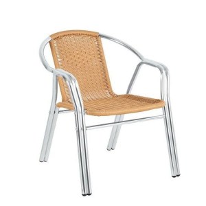 Artelibre - 14450006 ΠΟΛΥΘΡΟΝΑ ARTELIBRE RATTAN JUPITER ΜΠΕΖ/ΑΣΗΜΙ 58X64X67CM