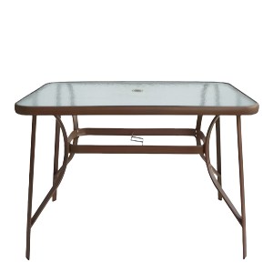 Artelibre - 14450034 ΤΡΑΠΕΖΙ ΜΕΤΑΛΛΙΚΟ ARTELIBRE SUN ΚΑΦΕ 150X90X70CM