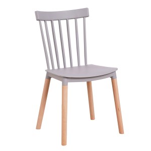 Artelibre - 14600002 ΚΑΡΕΚΛΑ ARTELIBRE FLAPPER ΓΚΡΙ PP/ΞΥΛΟ 42.5X49.5X84CM