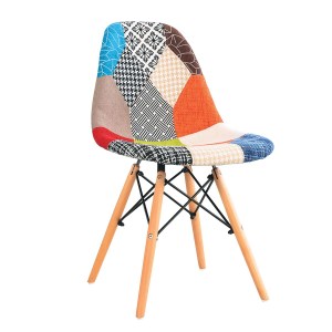 Artelibre - 14600009 ΚΑΡΕΚΛΑ ARTELIBRE KEET PATCHWORK ΥΦΑΣΜΑ/ΞΥΛΟ 47X53X82CM