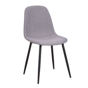 Artelibre - 14600027 ΚΑΡΕΚΛΑ ARTELIBRE TOUKAN ΓΚΡΙ/ΜΑΥΡΟ ΥΦΑΣΜΑ/ΞΥΛΟ 44X52X85CM