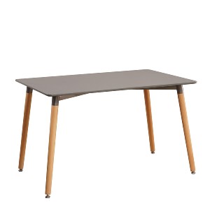 Artelibre - 14600043 ΤΡΑΠΕΖΙ ARTELIBRE OWLET ΓΚΡΙ MDF/ΞΥΛΟ 120X80X74CM